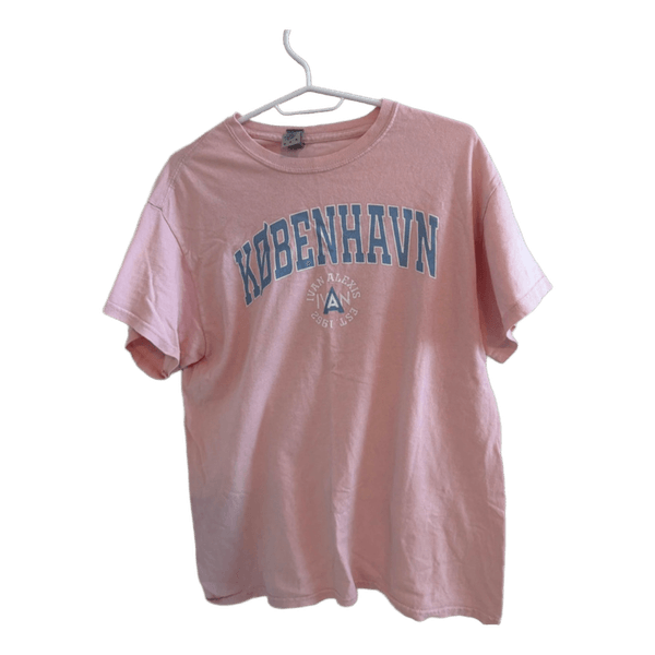 Pink cotton t-shirt