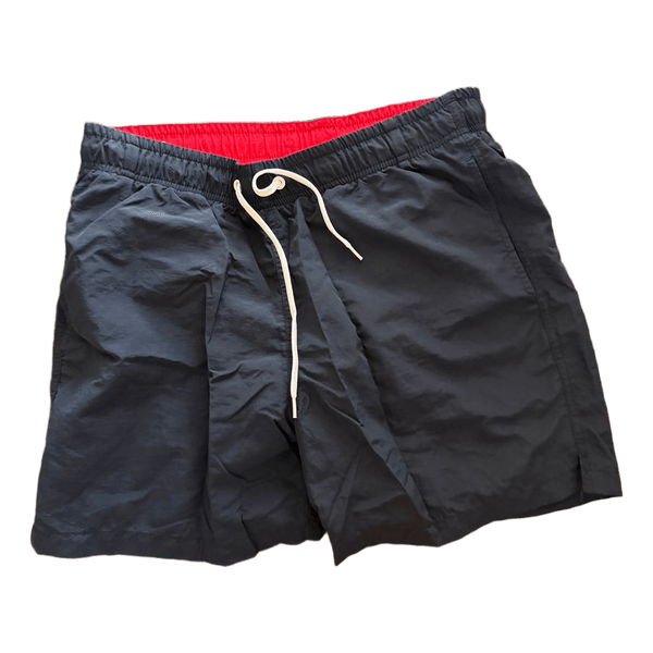Black swim trunks