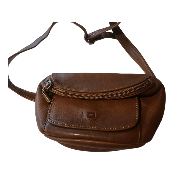 Bruno Rossi leather belt bag