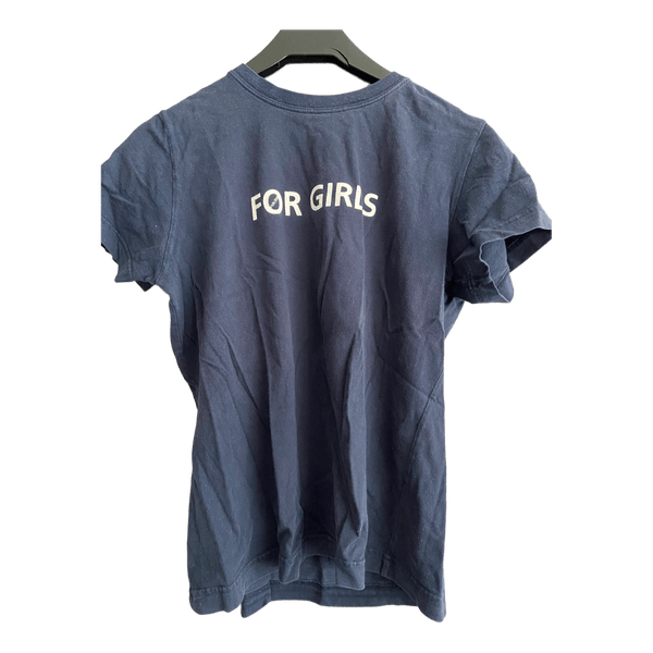 Blue cotton t-shirt