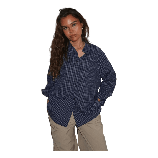 Navy skjorte