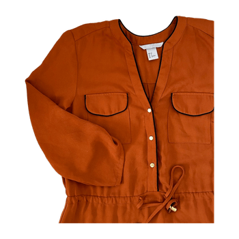 Orange dress