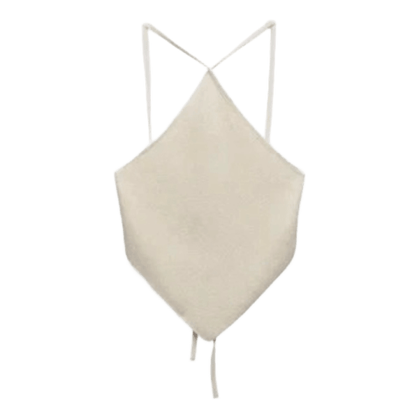 Zara Crop-Top med bar ryg