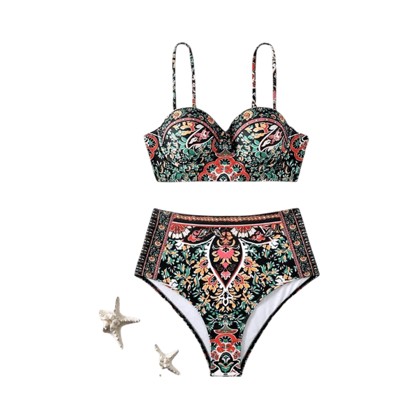 Floral bikini set