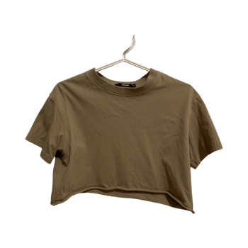 Vaaleanruskea crop top
