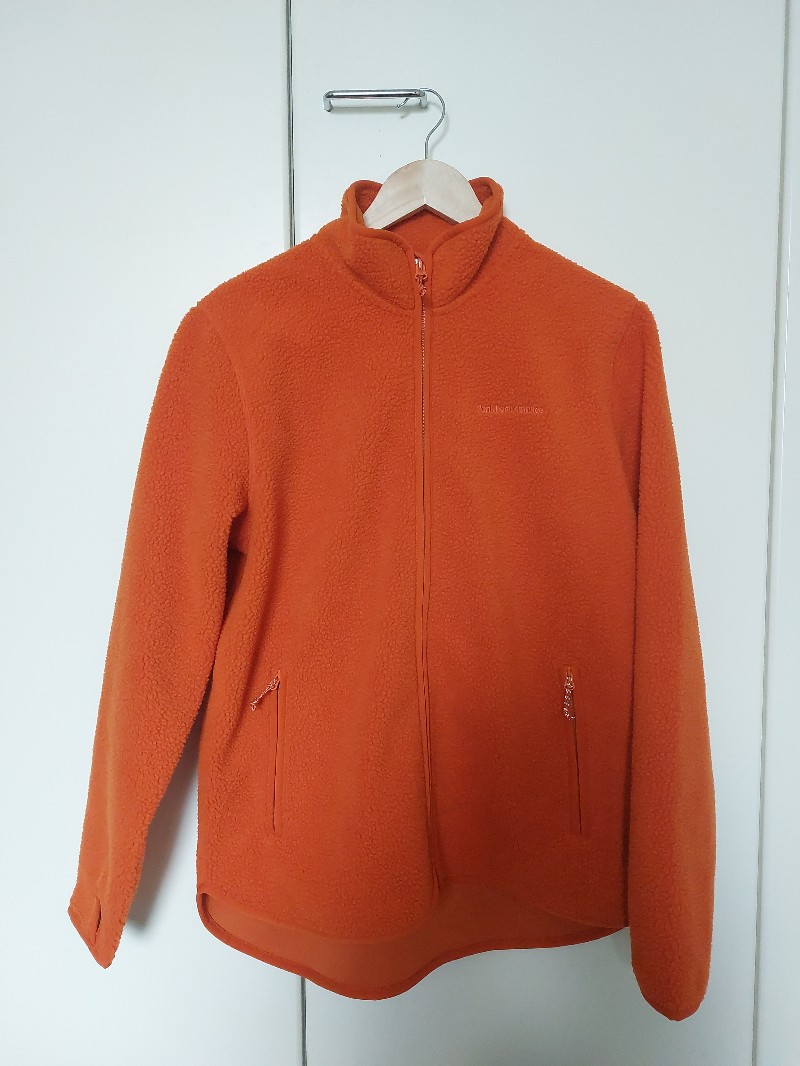 Peak Performancen oranssi vetoketjullinen fleece 