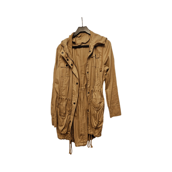 Beige parka-takki