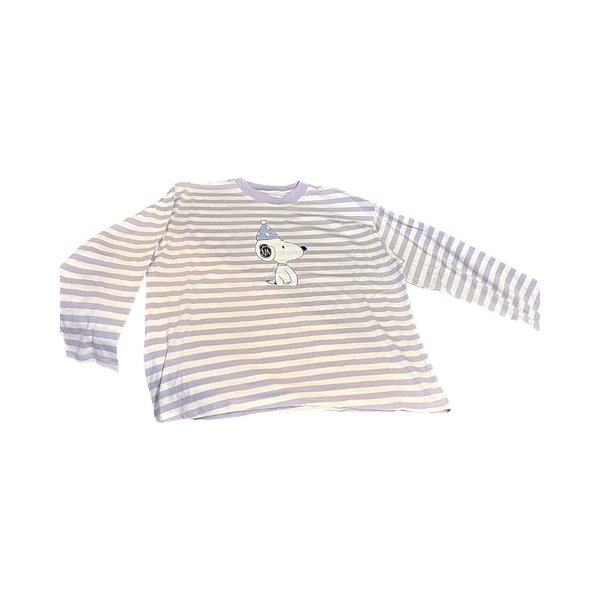 Striped Long-Sleeved T-shirt