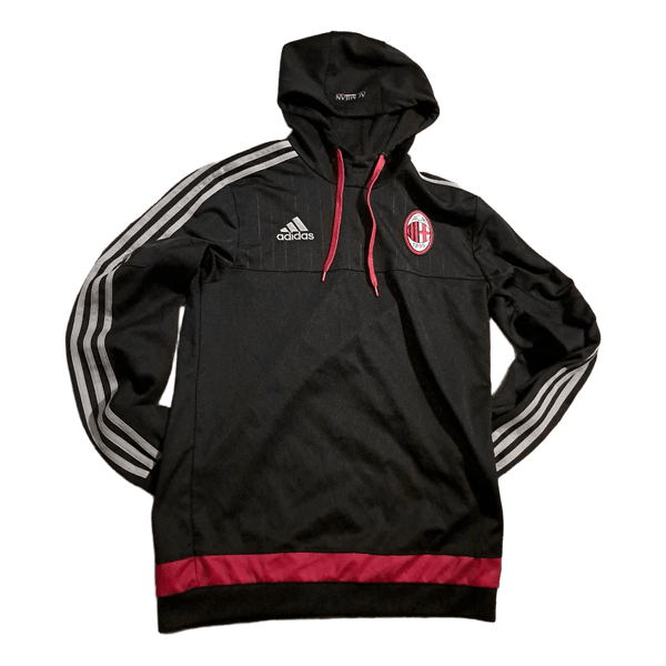 Musta Adidas AC Milan -huppari