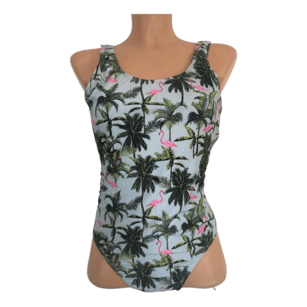 Primark flamingo palm swimsuit