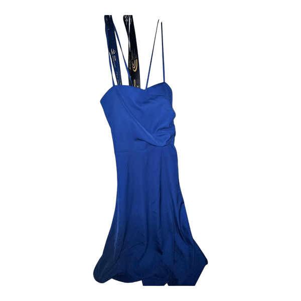 Blue prom dress