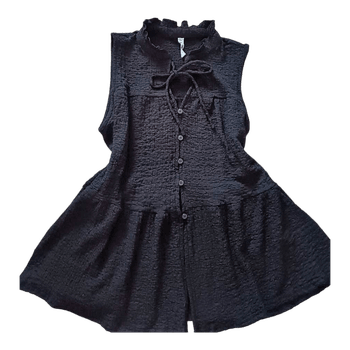 Musta rypytetty toppi