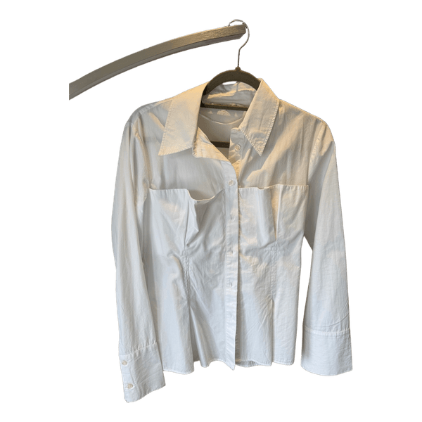 White button down shirt