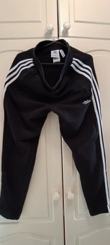 Black Adidas joggers