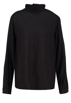 Black deep blouse