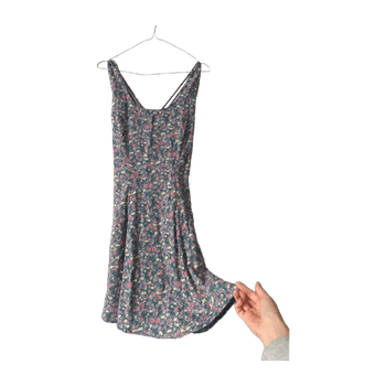 Vintage floral skater dress