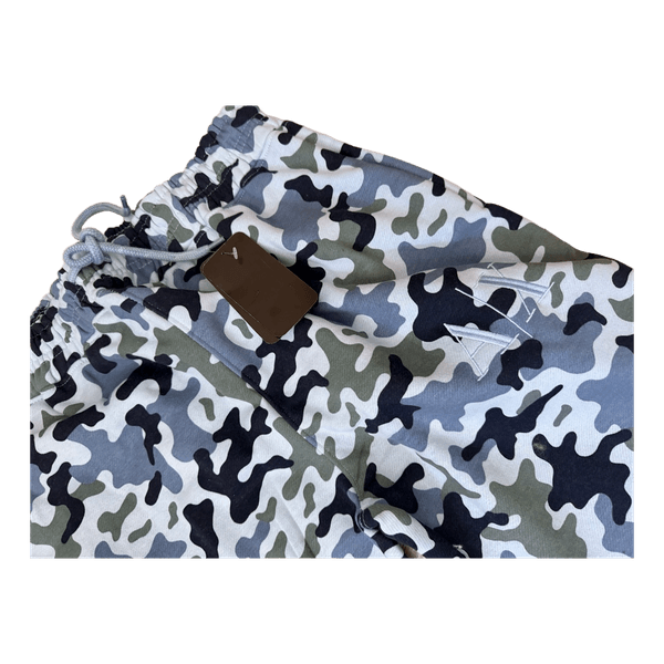 Camouflage print sweatpants