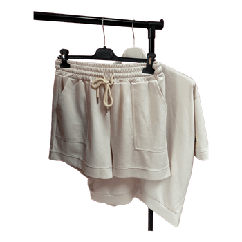 Cream loungewear set