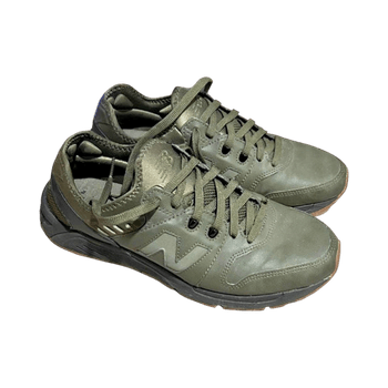 Olive green athletic shoes nb