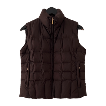 Cotton’s Industries Brown Down Vest with Zip