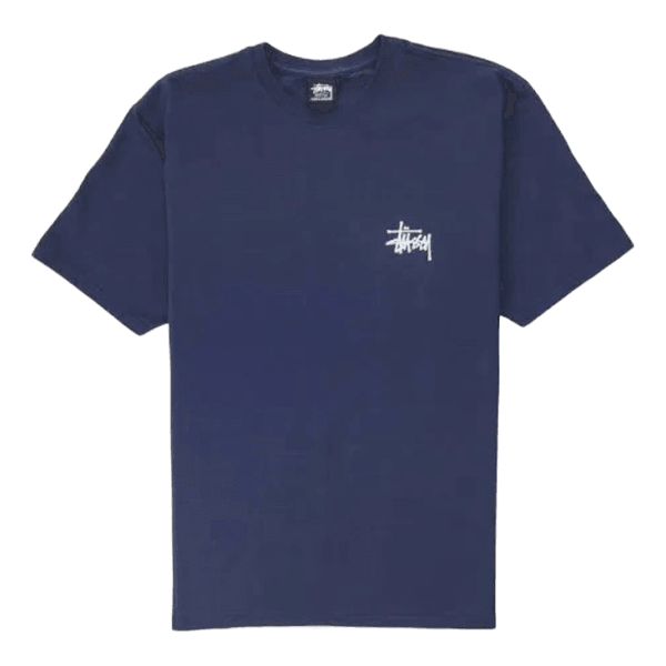Mørkeblå Stüssy t-shirt