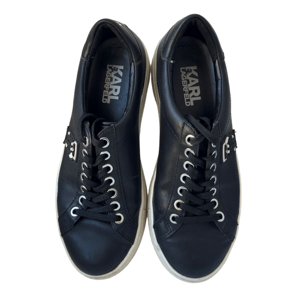 Karl Lagerfeld black sneakers