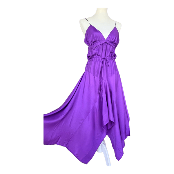 Filippa K purple silk dress