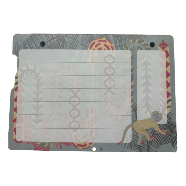 Monkey print notepad