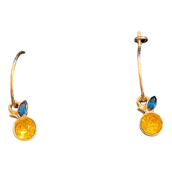 Gold hoop earrings