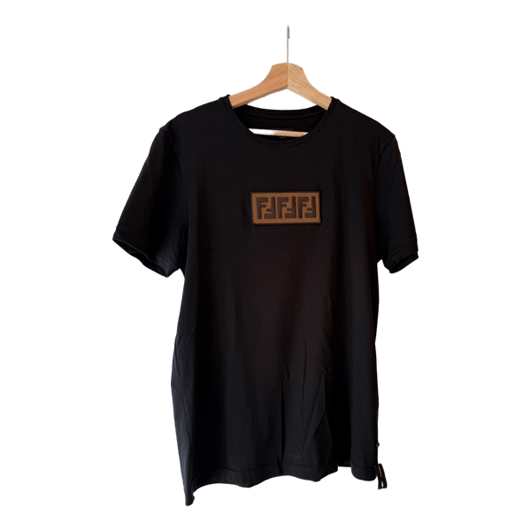 Fendi black logo t-shirt
