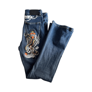 Ed Hardy bootcut farkut