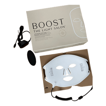 LED Mask Red Light Therapy The Light Salon Boost