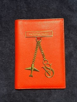 Red passport holder