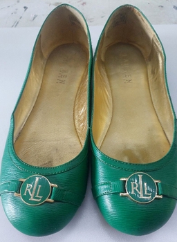 Ralph Lauren vihreät ballerinat
