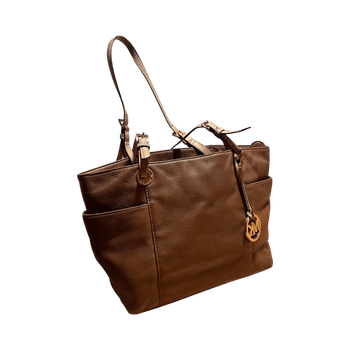 Michael Kors ruskea nahkalaukku