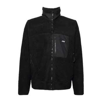 Black fleece jacket