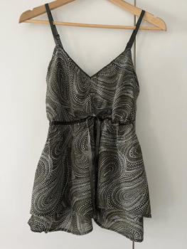 Patterned camisole top