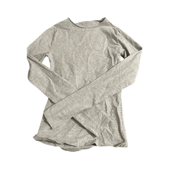 Harmaa pitkähihainen