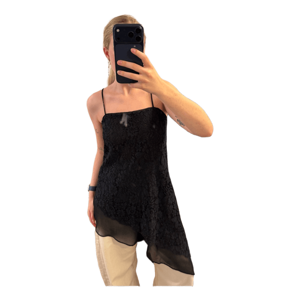 Black lace top