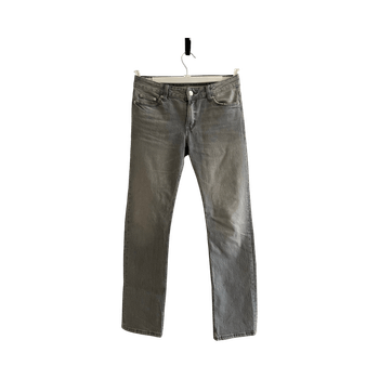 Grey straight jeans