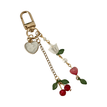 Bag charm kirsikka