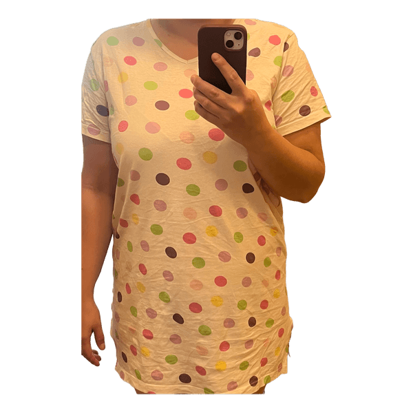 Polka dot nightshirt