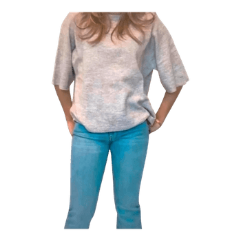 Beige knit top Lager 157