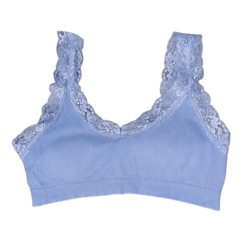Light blue lace bralette