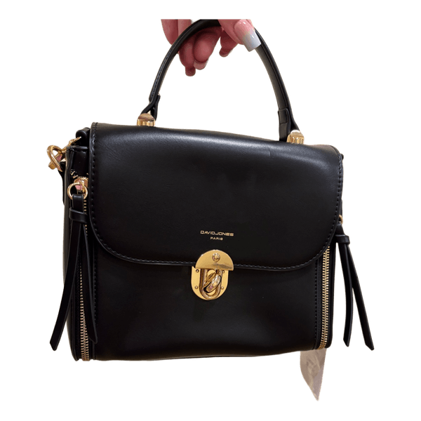 David Jones black handbag