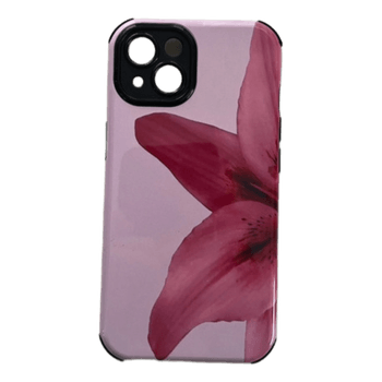 Pink floral phone case