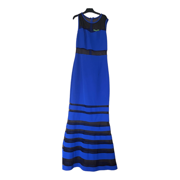 Blue maxi dress
