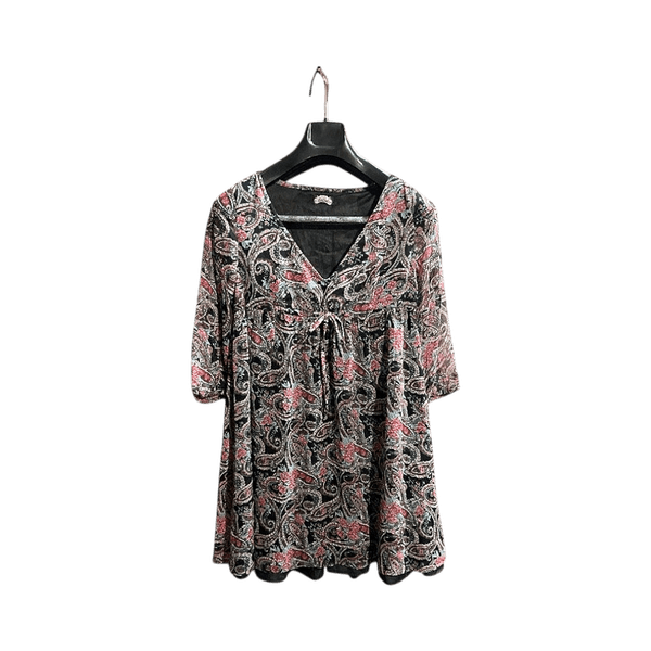 Black and Multicolor Tunic