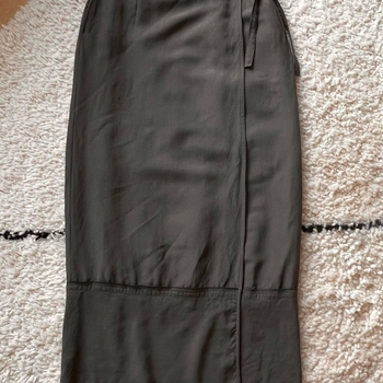 Cerruti 1881 linen blend maxi skirt