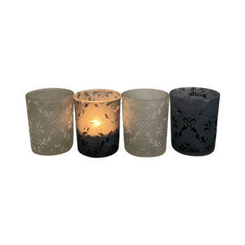Kynttiläteline (lasi ) x 4 kpl
